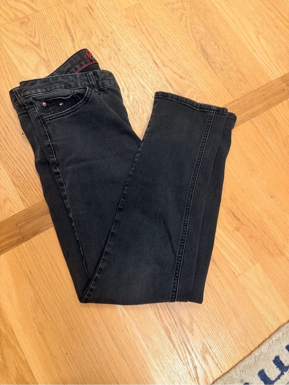 Ladies Size 10S "Tommy Hilfiger" Black Skinny Jeans GUC